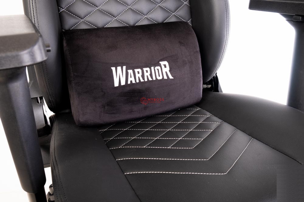 Ghế Warrior Gaming Chair Samurai Series WGC912 - Black Da Thật