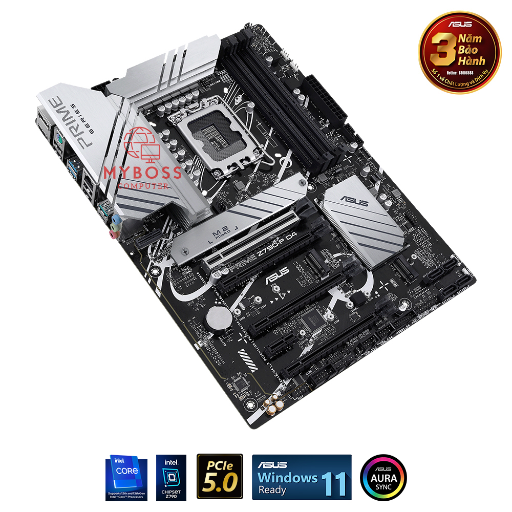 Mainboard ASUS PRIME Z790-P D4 (Intel Z790, Socket 1700, ATX, 4 khe RAM DDR4)