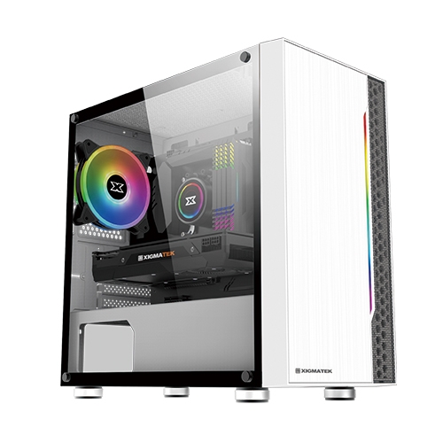 Vỏ case XIGMATEK GEMINI ARTIC White (NO FAN) 
