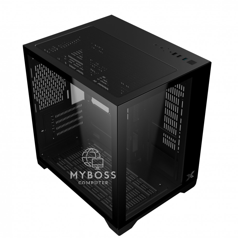 Vỏ Case XIGMATEK AQUA M - Tặng 3 Fan LED RGB