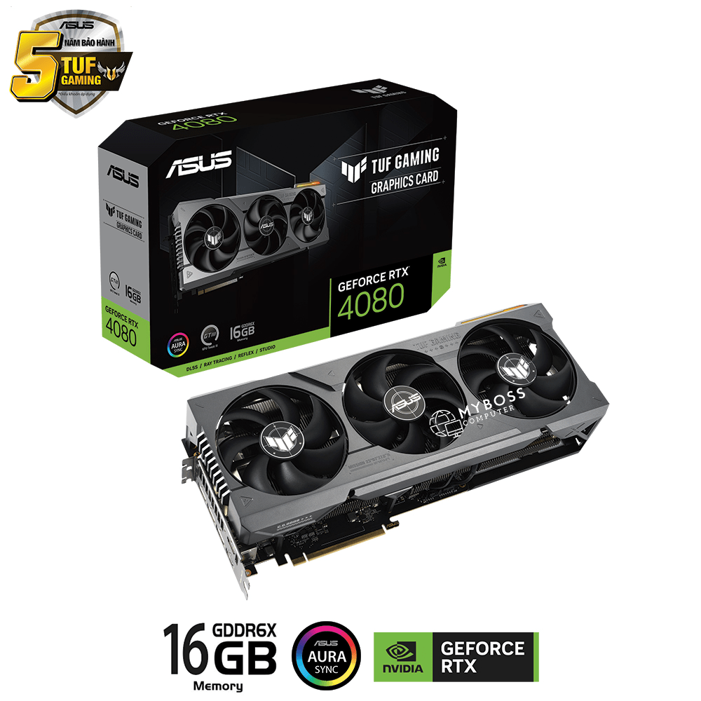 VGA ASUS TUF Gaming RTX 4080 16GB GDDR6X