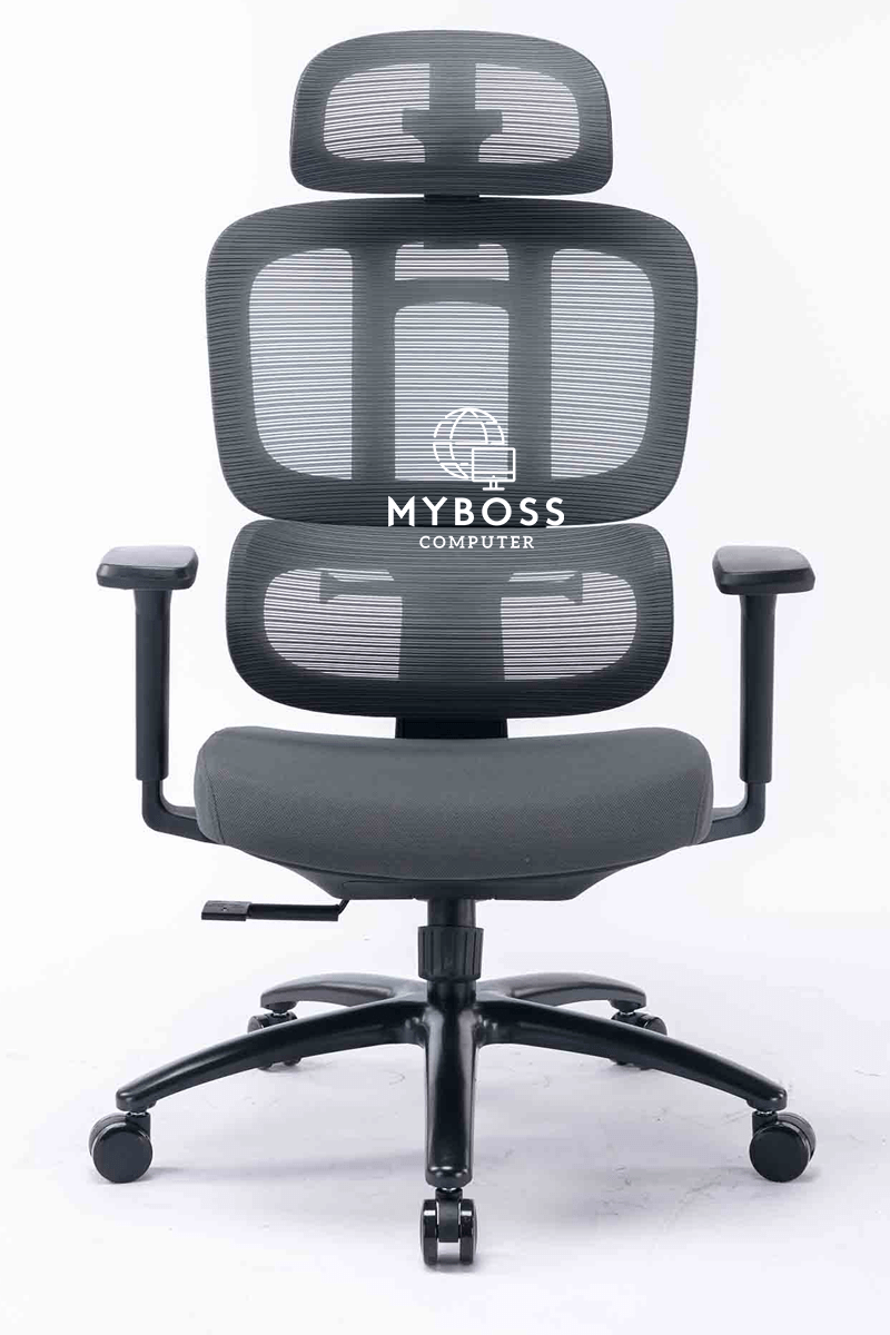 Ghế công thái học ergonomic WARRIOR – Hero series – WEC509 Black/Gray