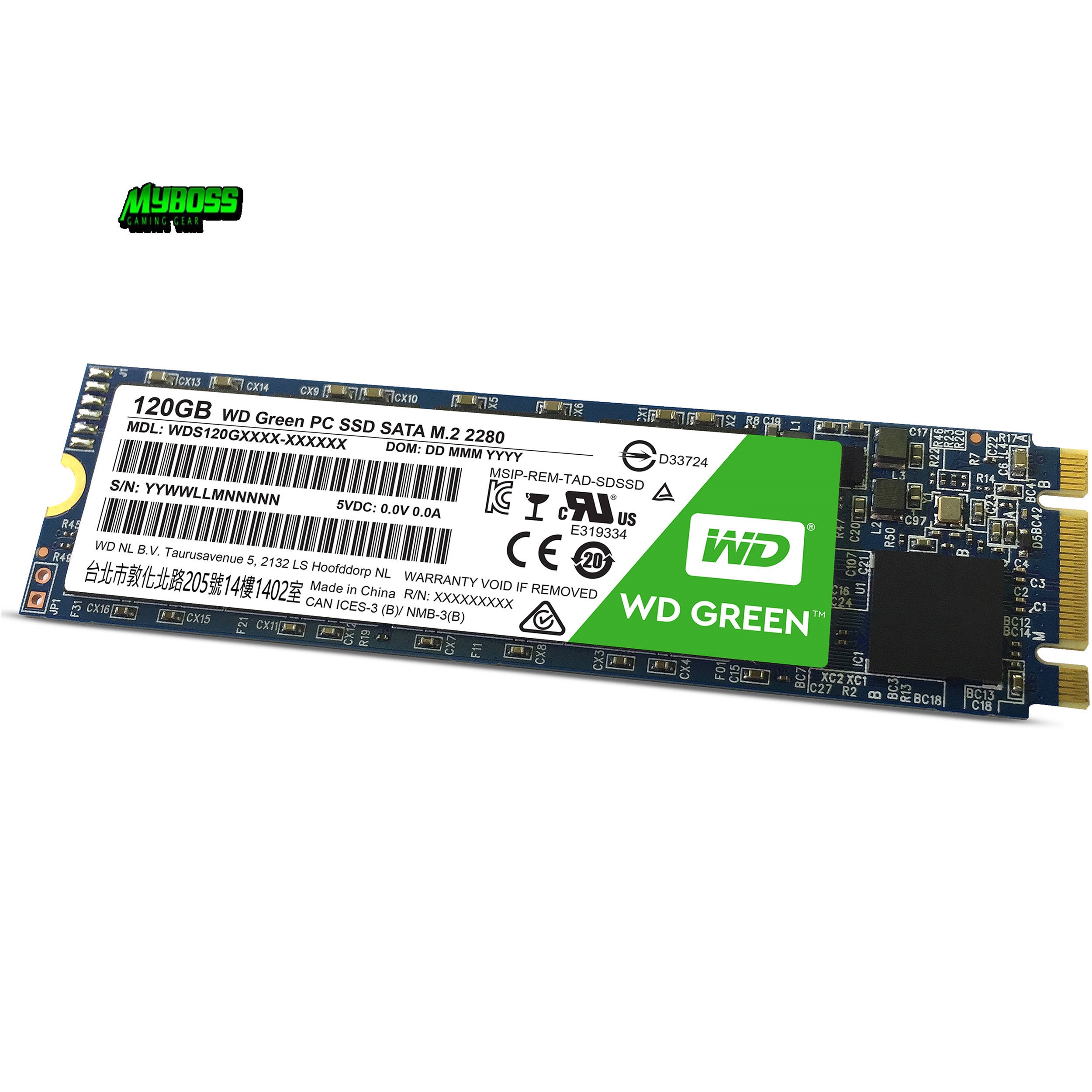 Ổ cứng SSD WD Green 120 GB SATA M2 2280