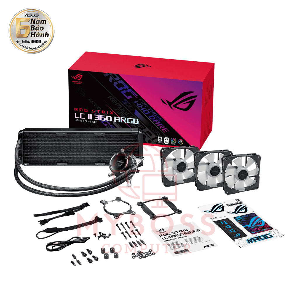 Tản Nhiệt Nước AIO ASUS ROG STRIX LC II 360 ARGB