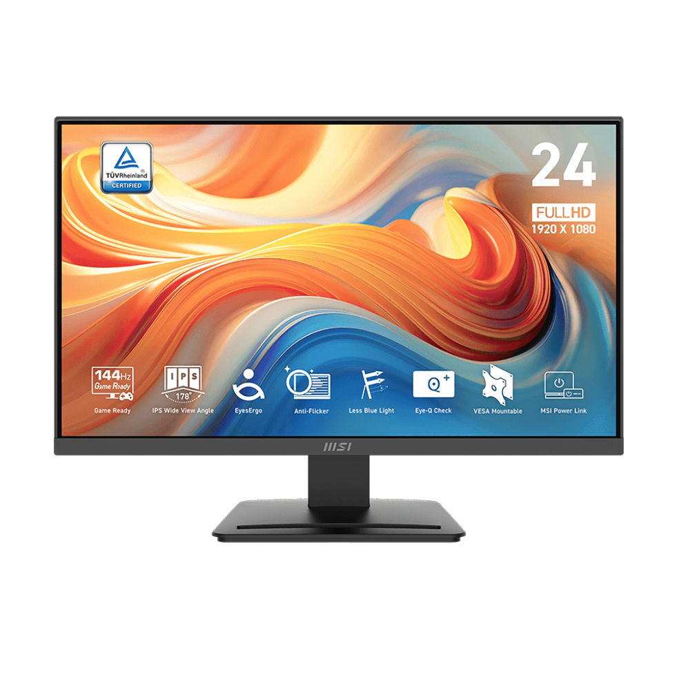 Màn hình MSI PRO MP243L E14 (23.8In/ FHD/ 1ms/ 144Hz/ IPS)