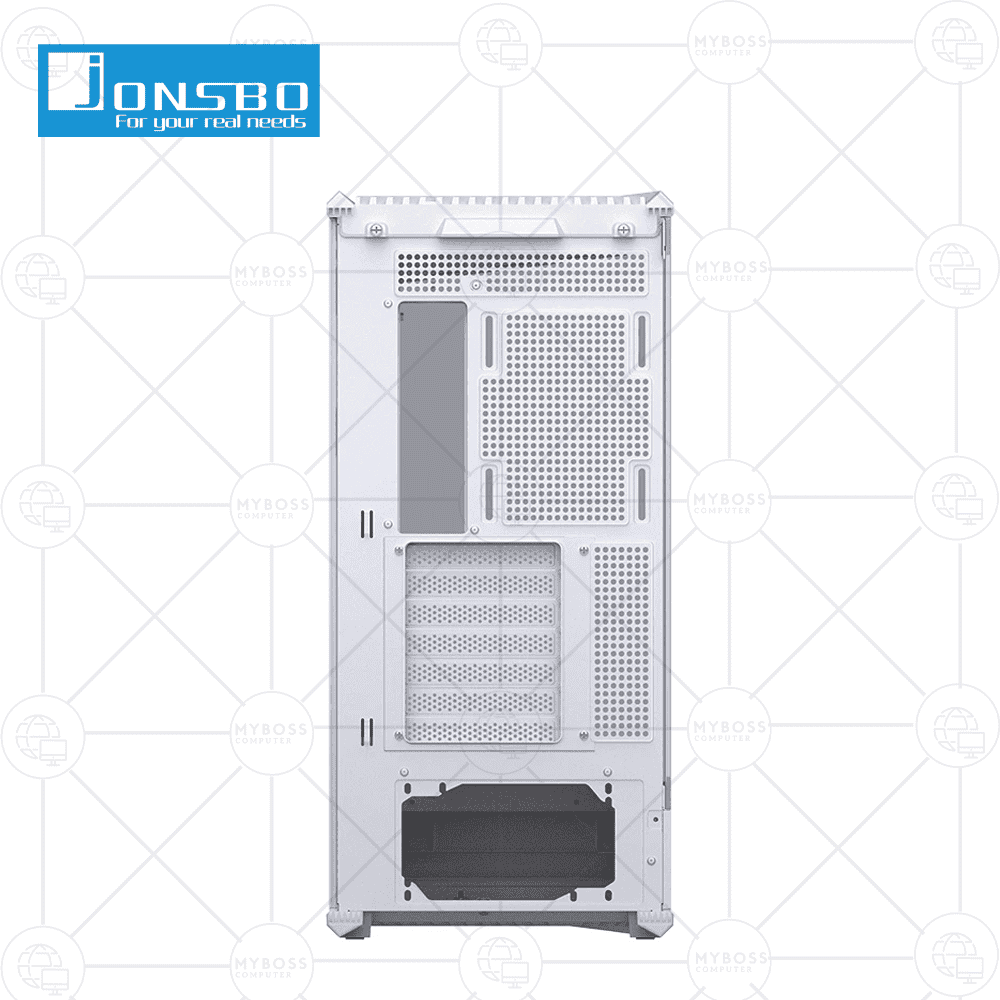 Vỏ Case Jonsbo D400 White - ATX (No Fan)