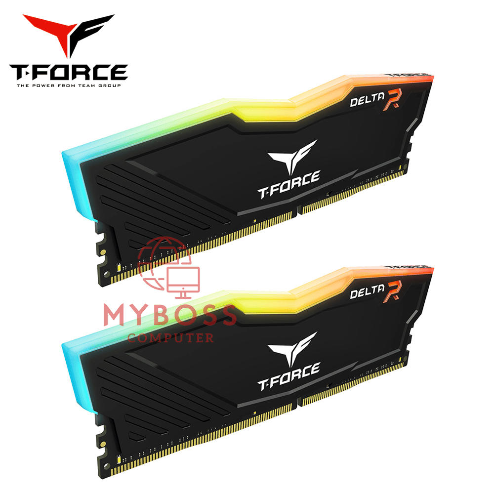 RAM TeamGroup T-FORCE Delta RGB 32GB (16GB*2) DDR4 3200MHz