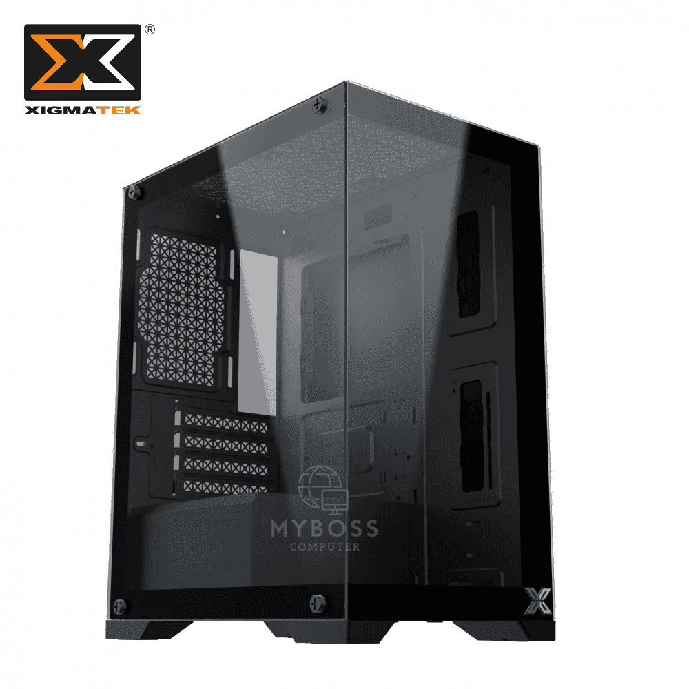 Vỏ Case XIGMATEK ENDORPHIN M - Black (Tặng 3 Fan ARGB/ Chỉnh Led Qua Phần Mềm)