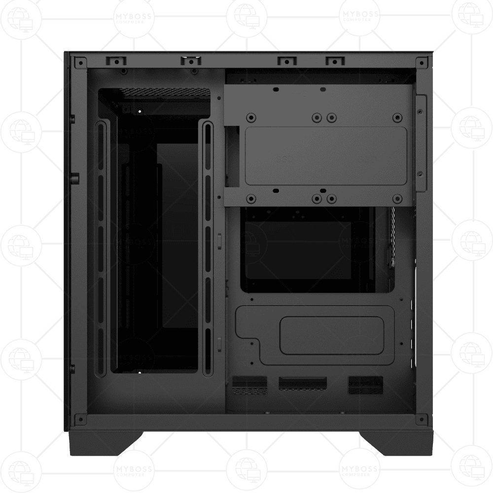 Vỏ Case EDRA ECS1503 - Black (No Fan)