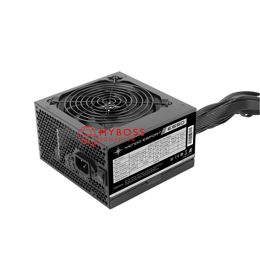 Nguồn KENOO ESPORT E650 - 650W/ Standard/ Active PFC