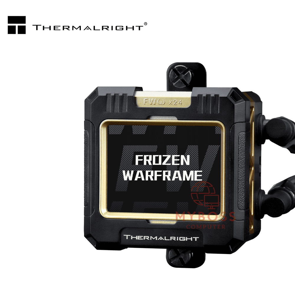 Tản Nhiệt Nước AIO Thermalright Frozen Warframe 240 ARGB - Black (Màn Hình LCD Hiển Thị Thông Số)