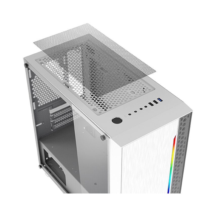 Vỏ case XIGMATEK GEMINI ARTIC White (NO FAN) 
