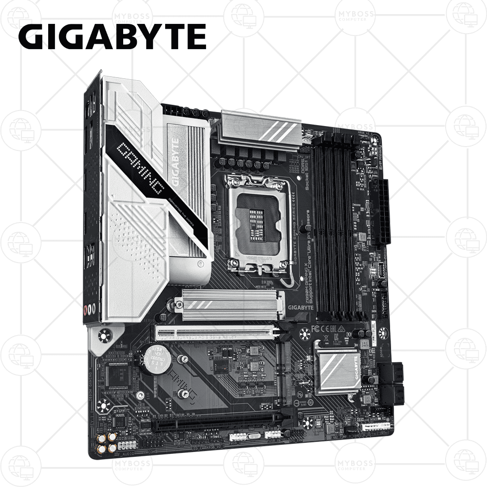 Mainboard Gigabyte Z890M GAMING X DDR5 (Intel Z890, Socket 1851, m-ATX, 4 khe RAM DDR5)