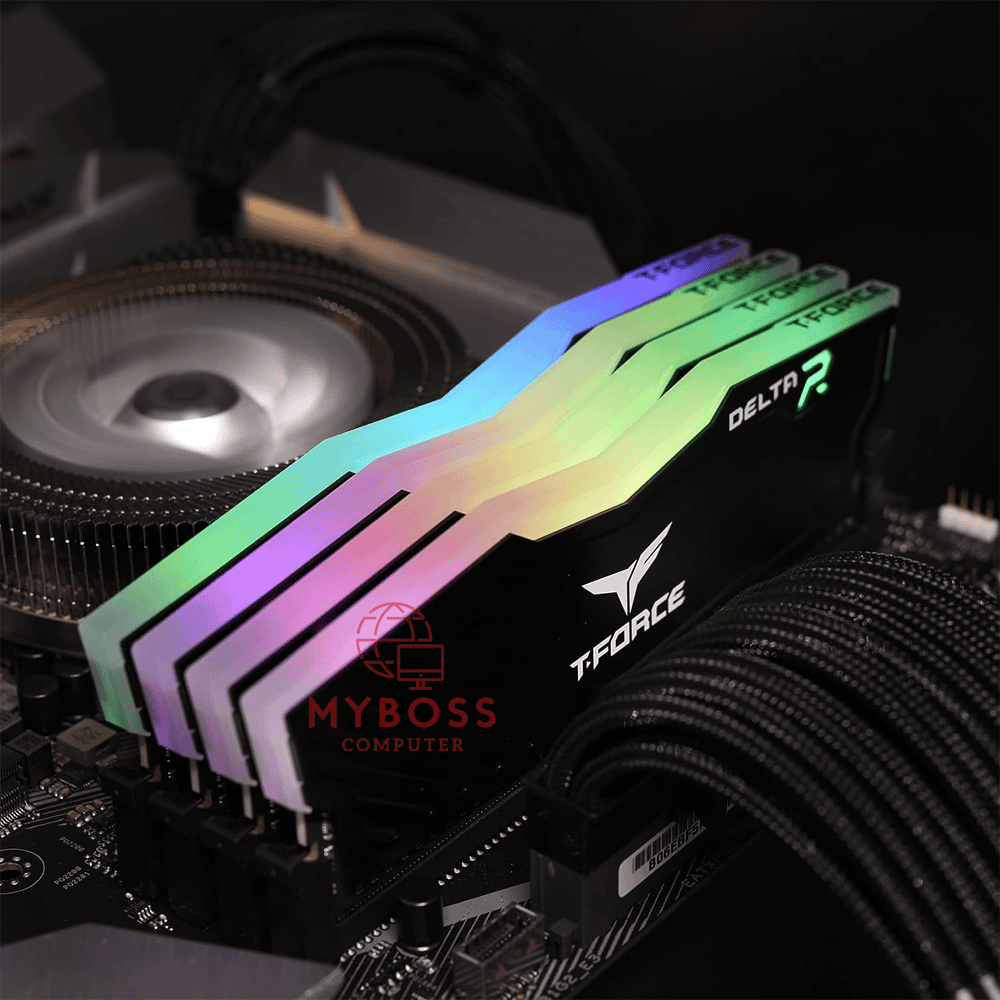 RAM TeamGroup T-FORCE Delta RGB 32GB (16GB*2) DDR4 3200MHz