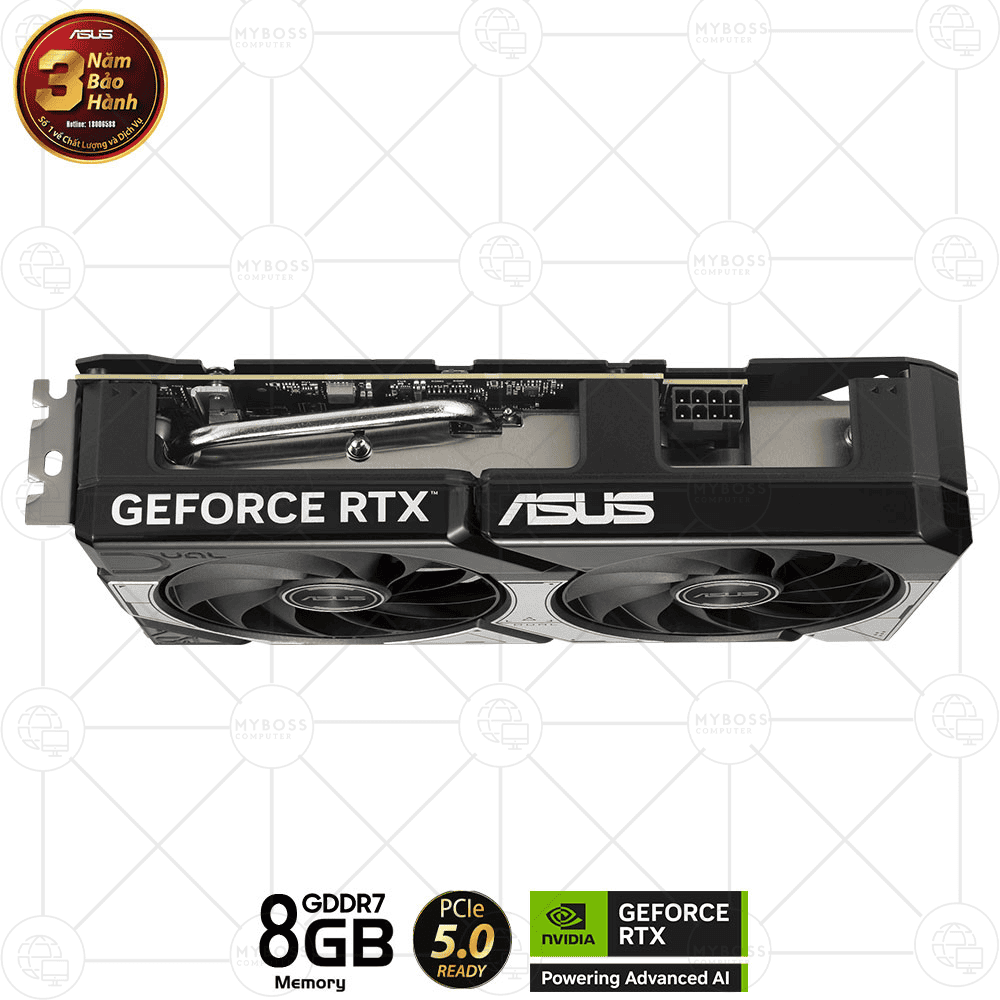 VGA ASUS DUAL RTX 5060 Ti 8GB GDDR7