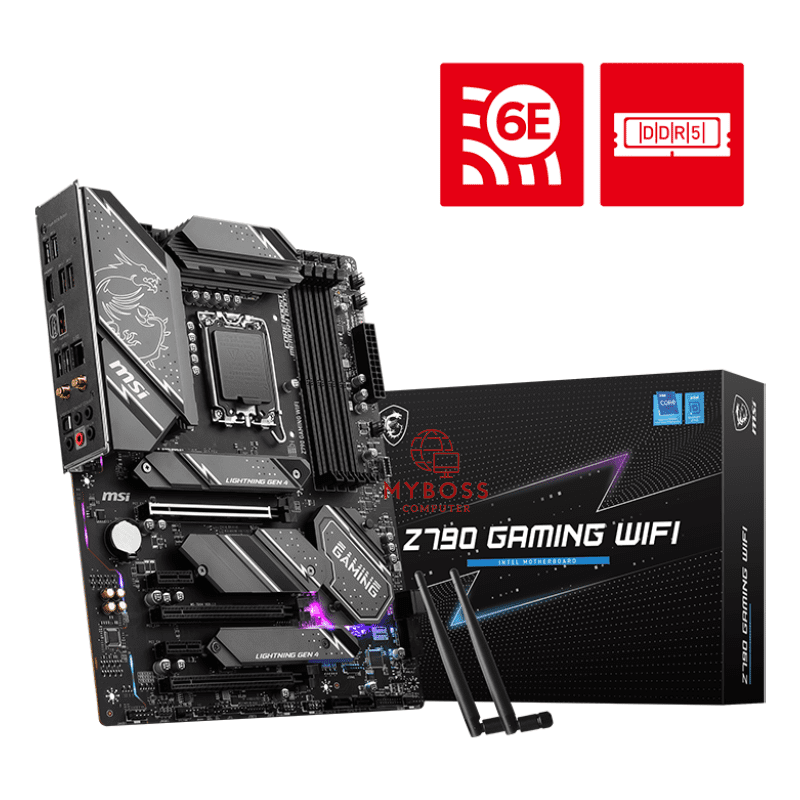 Mainboard MSI Z790 GAMING WIFI (Intel Z790, Socket 1700, ATX, 4 khe RAM DDR5)