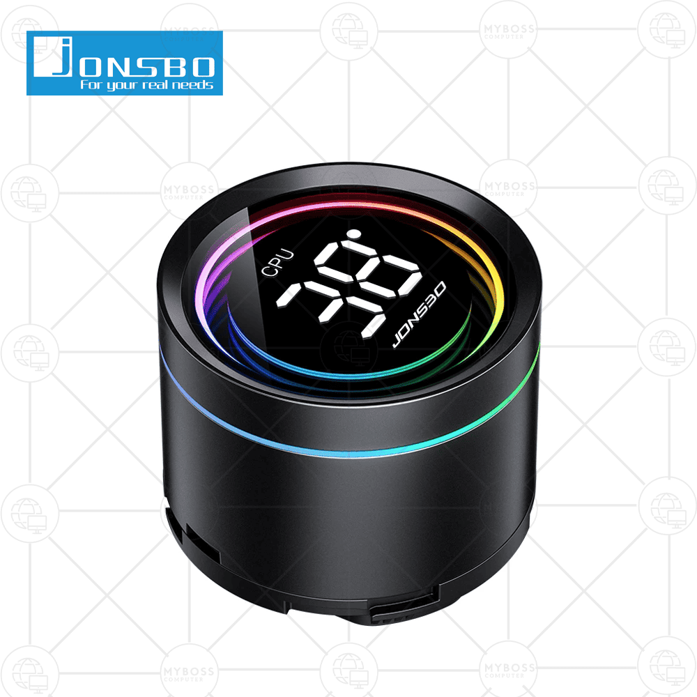 Tản Nhiệt Nước AIO Jonsbo TH-360 - Black (ARGB, Hiển Thị Nhiệt Độ)