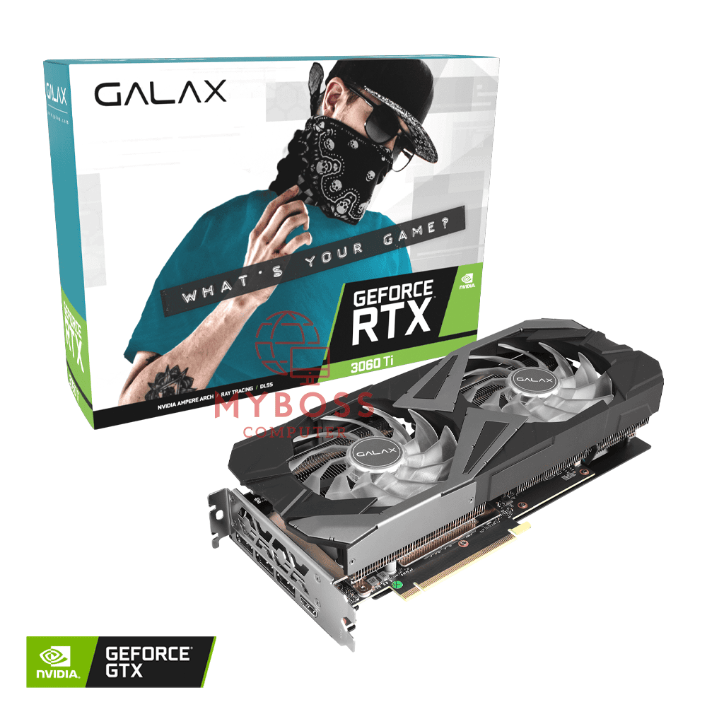 VGA GALAX RTX 3060 Ti EX 1-CLICK OC 8GB GDDR6