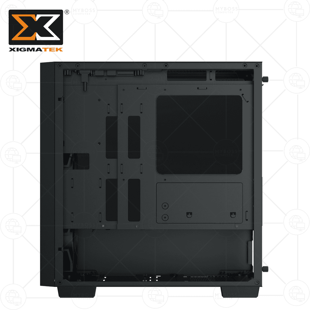 Vỏ Case XIGMATEK NYX AIR II 3F - Black (Tặng 3 Fan RGB)