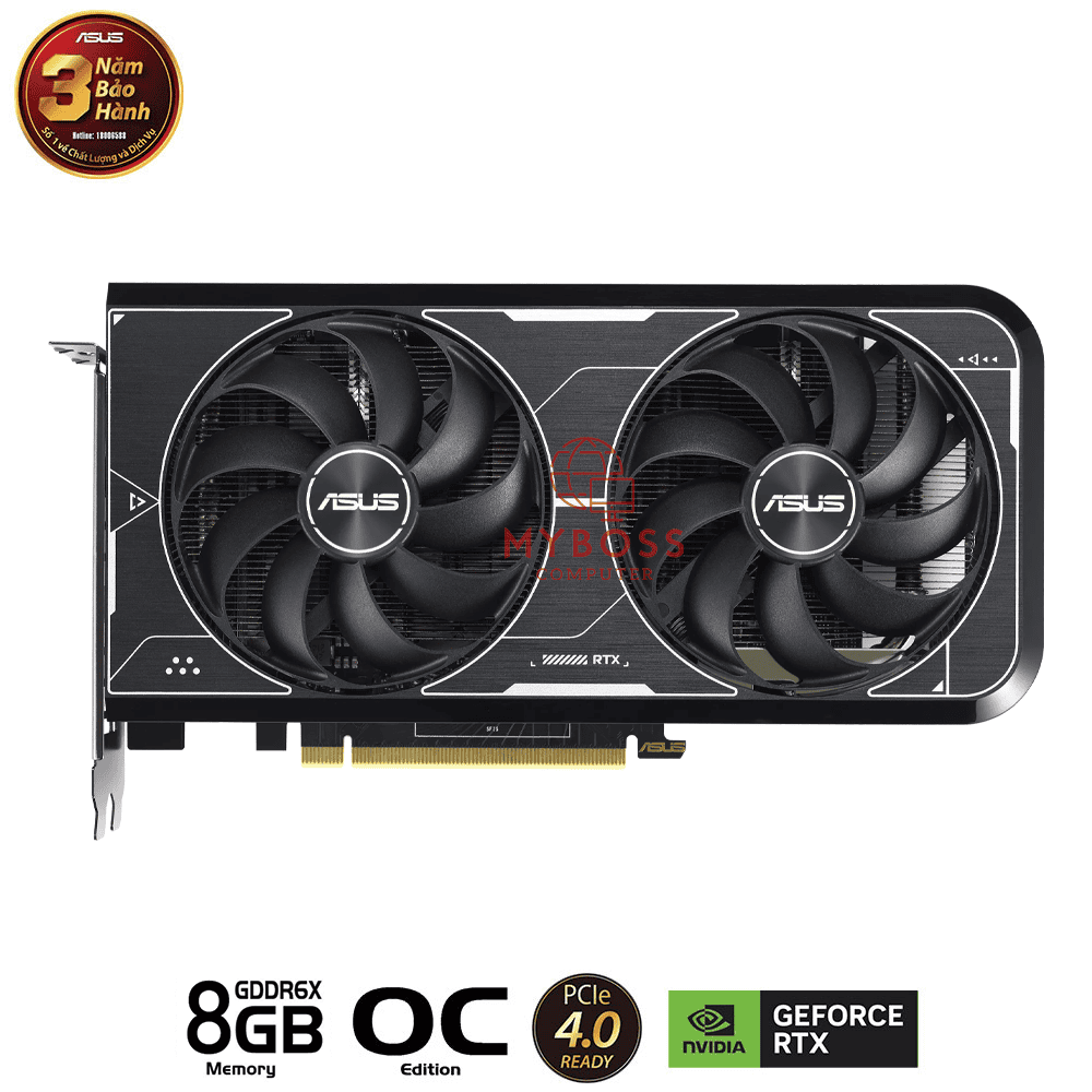 VGA ASUS DUAL RTX 3060 Ti OC Edition 8GB GDDR6X