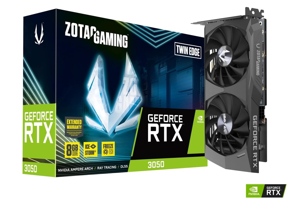 VGA ZOTAC GAMING GeForce RTX 3050 6G Twin Edge
