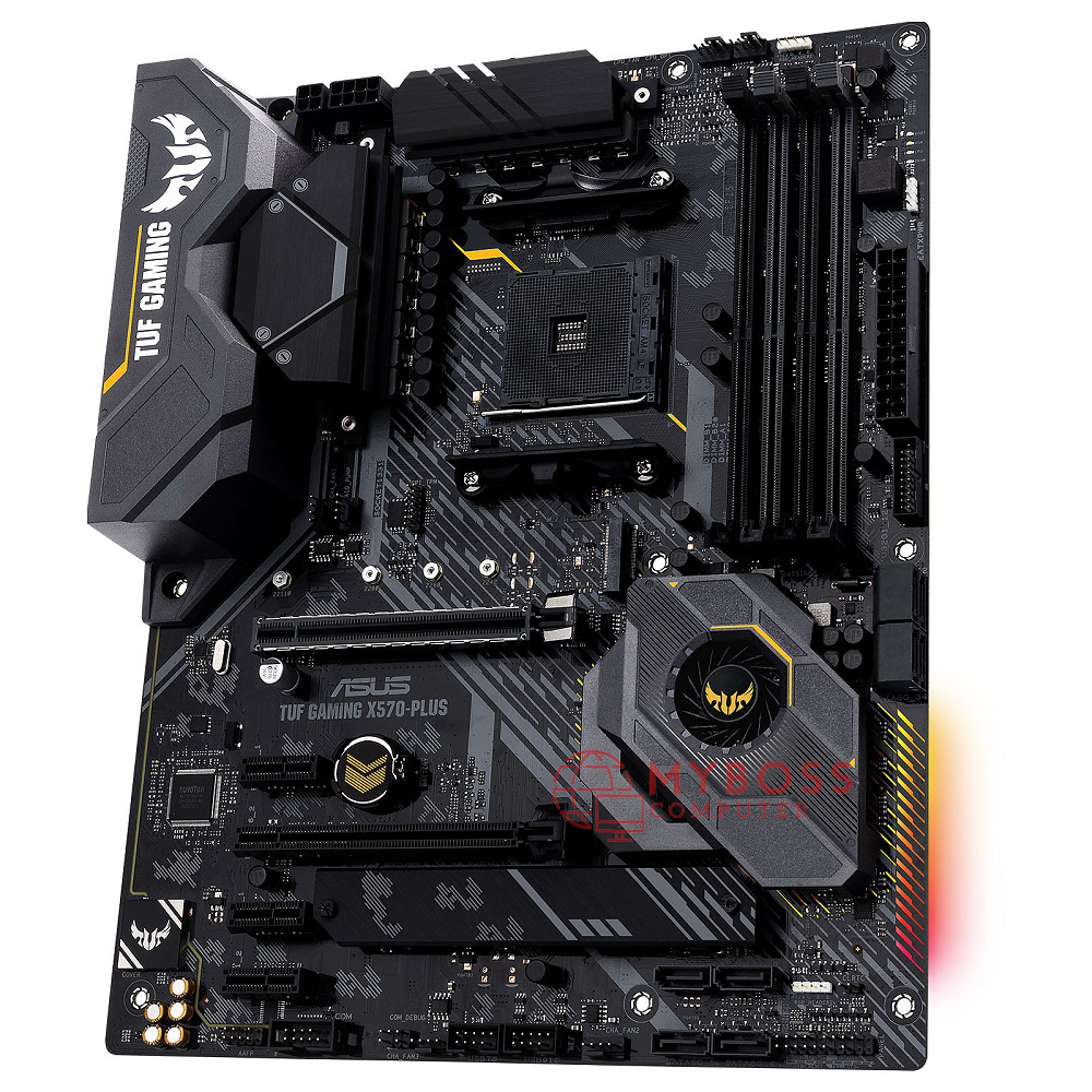 Mainboard ASUS TUF GAMING X570-PLUS (AMD X570, Socket AM4, ATX, 4 khe RAM DRR4)