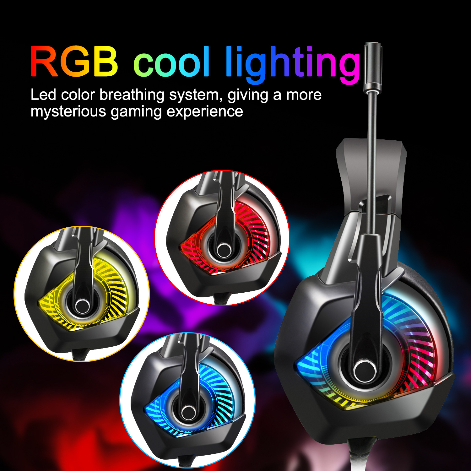 Tai nghe ONIKUMA K6 LED RGB
