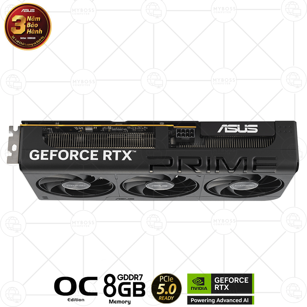 VGA ASUS PRIME RTX 5060 Ti 8GB GDDR7 OC Edition