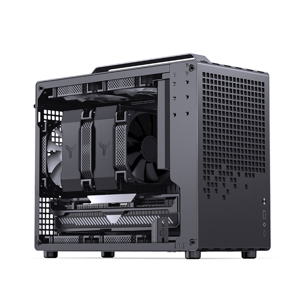 VỎ CASE JONSBO Z20 BLACK (Mini MATX, Màu Đen)