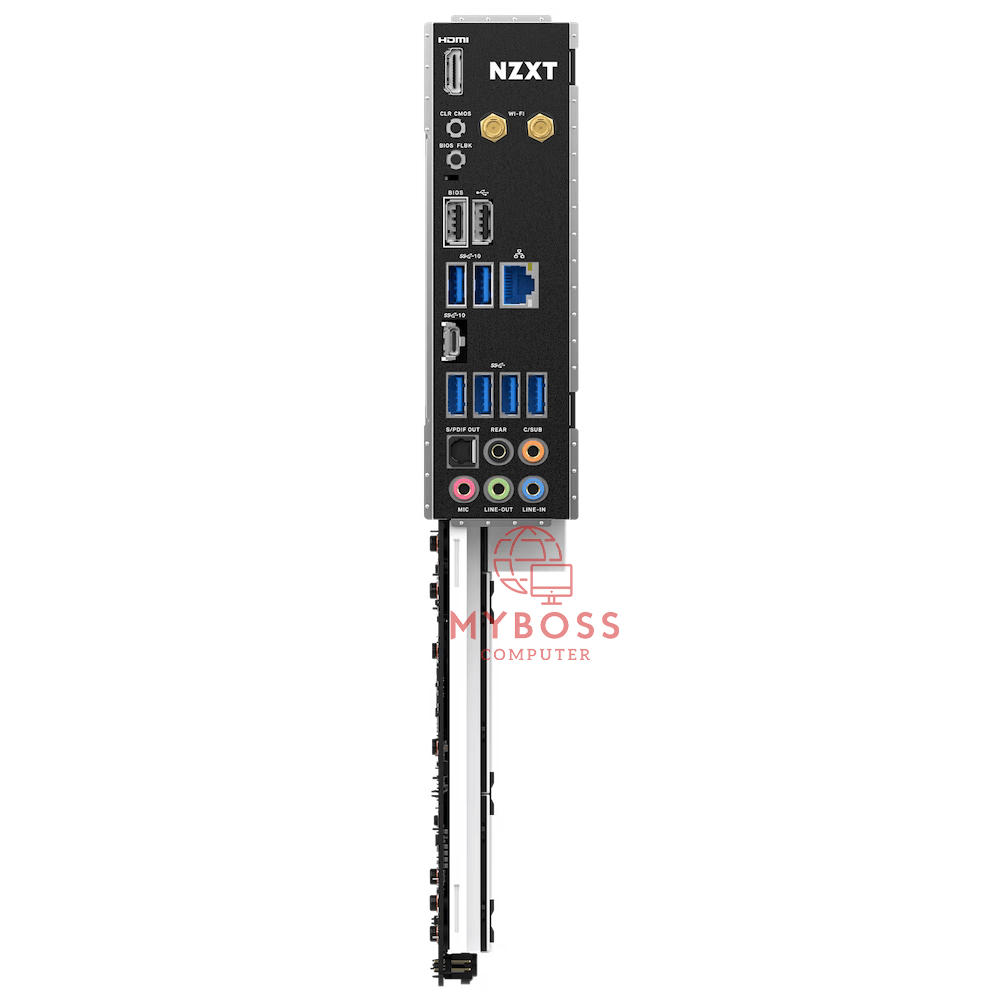 Mainboard NZXT N7 B650E - White (AMD B650, Socket AM5, ATX, 4 khe RAM DDR5, Tích hợp sẵn WIFI & Bluetooth)