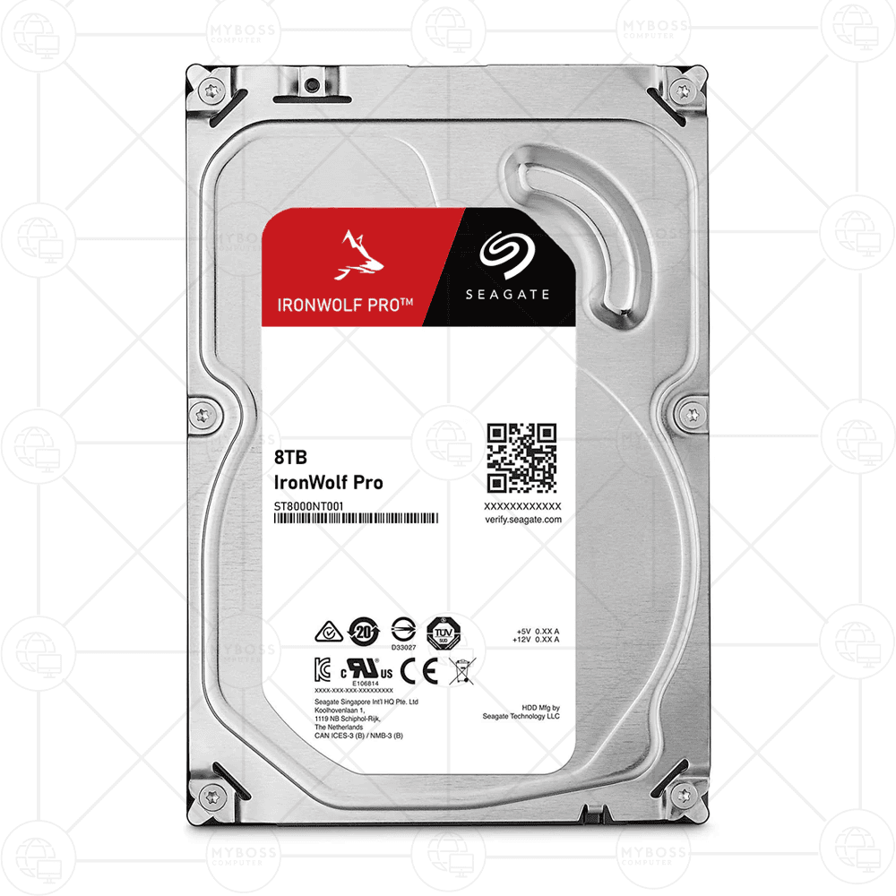Ổ Cứng HDD NAS Seagate Ironwolf Pro 8TB 7200 RPM, 256MB Cache, 3.5 inch SATA3