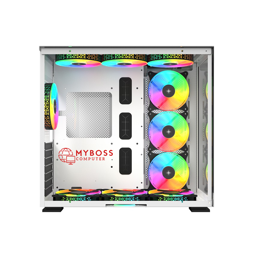 Vỏ Case KENOO LUXE V1 - White (No Fan)