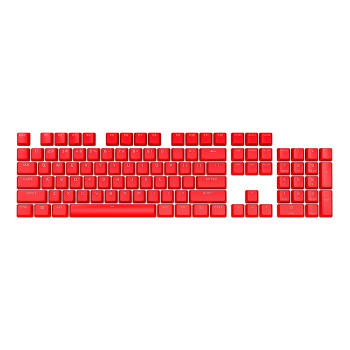 Bộ nút thay thế Corsair PBT DOUBLE-SHOT PRO Keycap Mod - Red
