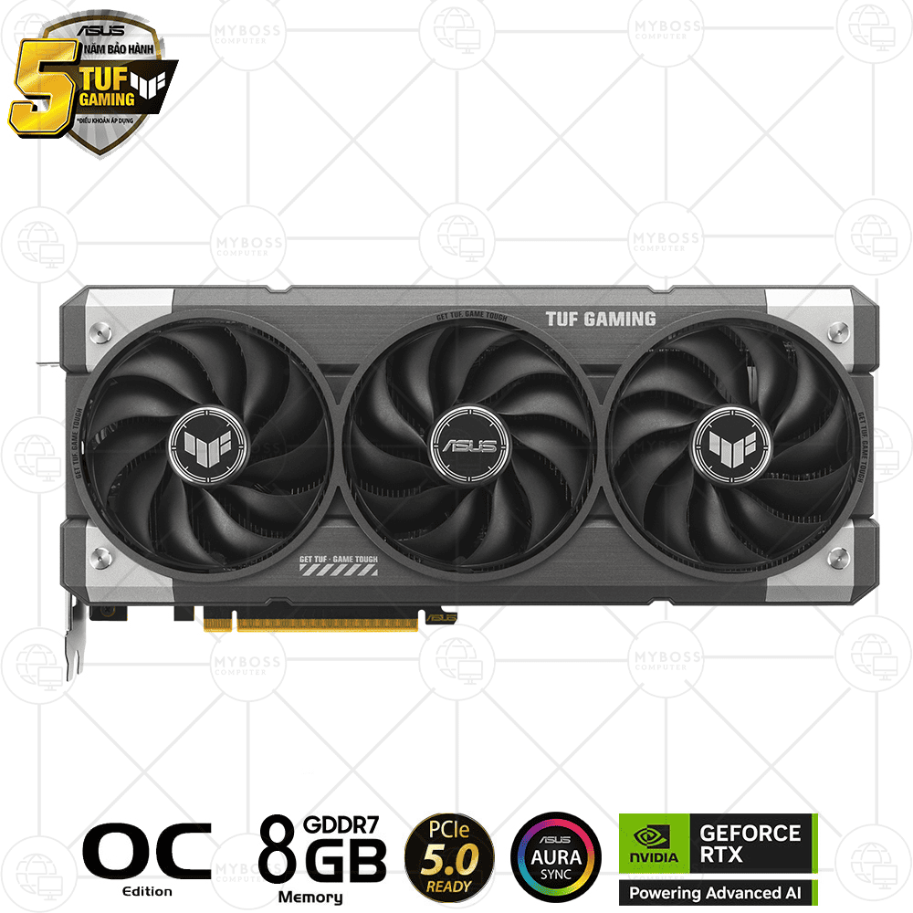 VGA ASUS TUF Gaming RTX 5060 Ti 8GB GDDR7 OC Edition