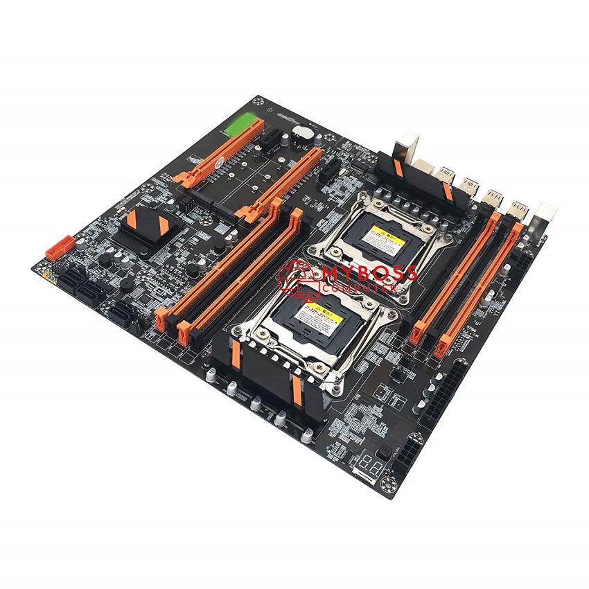 Mainboard X99-F8D Dual Xeon /8 Khe Ram DDR4/ M.2 Nvme