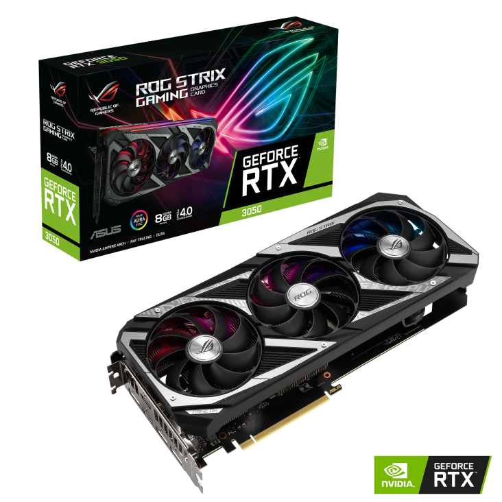 VGA ASUS ROG STRIX RTX 3050 8G