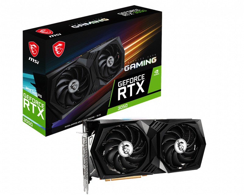 VGA MSI RTX 3050 GAMING 8G