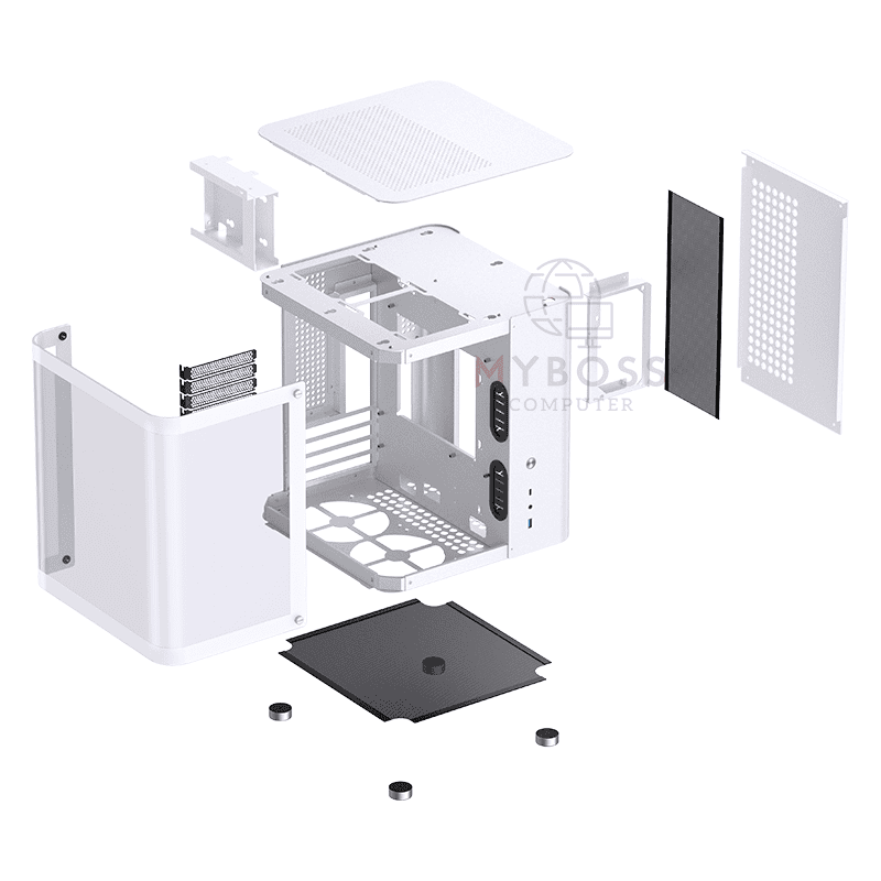 Vỏ Case Jonsbo TK-1 2.0 White
