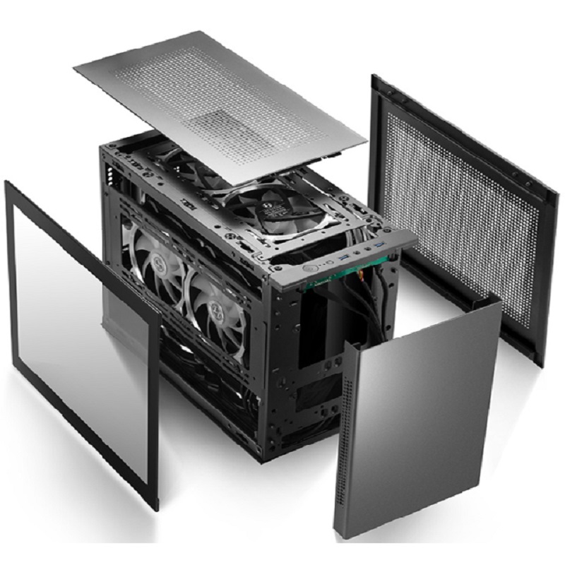 Vỏ Case SAMA IM01 Mini ITX - Mặt Kính