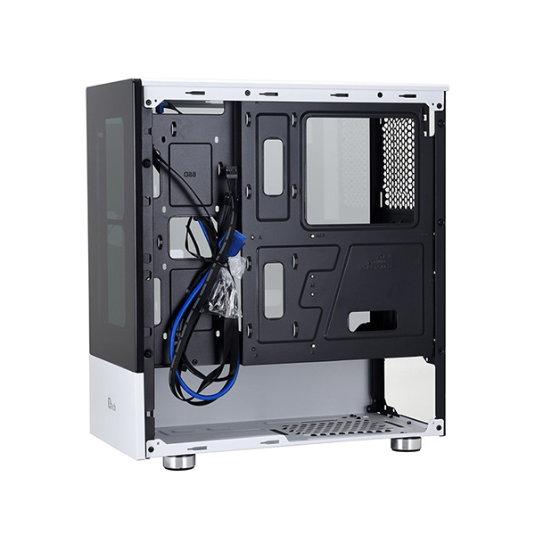 VỎ CASE XTECH F2 WHITE (MID TOWER/ TẶNG 3 FAN LED RGB)