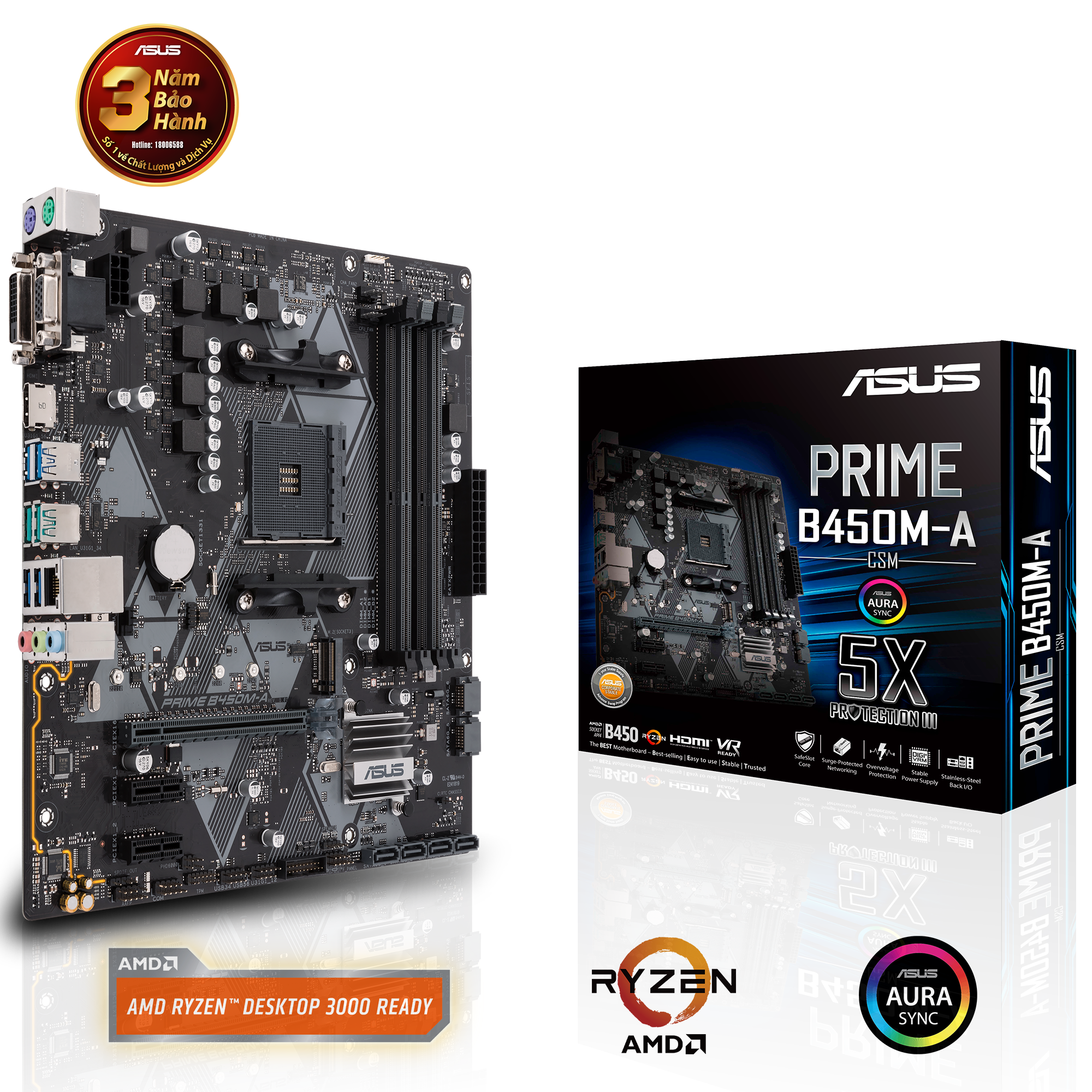Mainboard Asus PRIME B450M-A