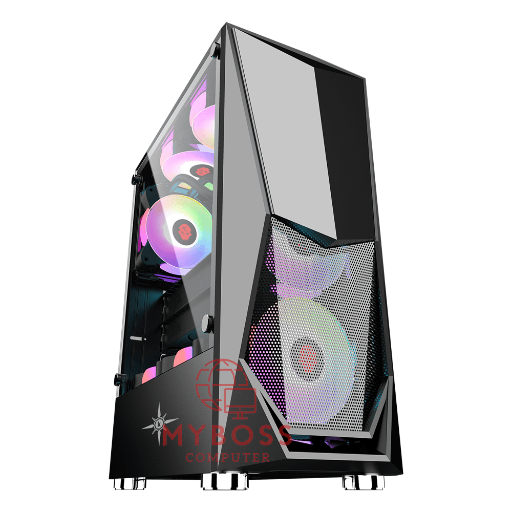 Vỏ Case KENOO ESPORT E400 - 4F ( Tặng 4 Fan LED RGB)