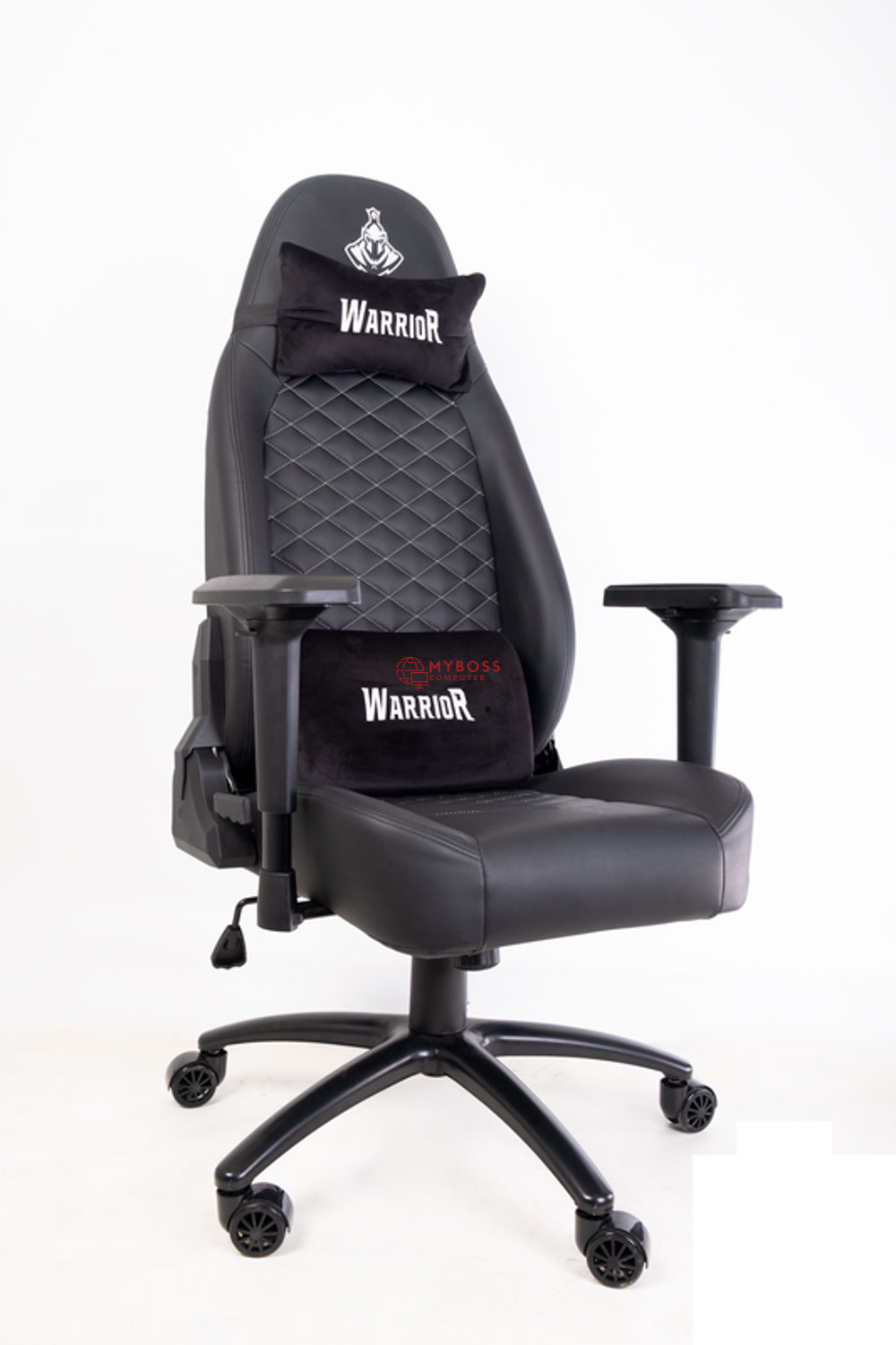 Ghế Warrior Gaming Chair Samurai Series WGC912 - Black Da Thật