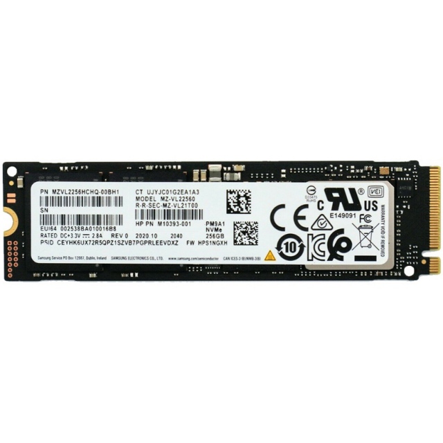 SSD Samsung NVMe PM9A1 M.2 PCIe Gen4 x4 256GB MZ-VL22560