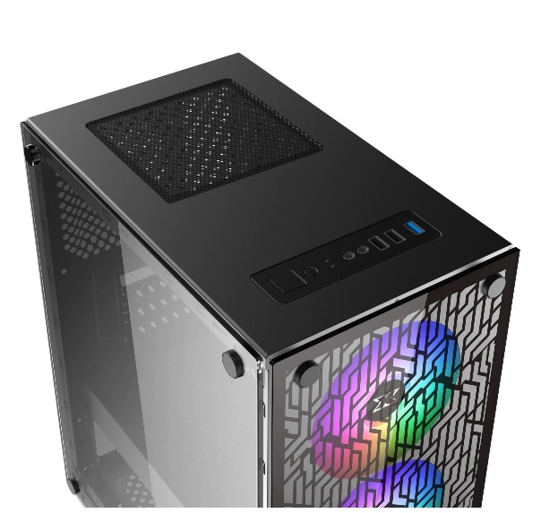 Vỏ Case XIGMATEK NYX 3F RGB - Tặng 3 Fan Led RGB
