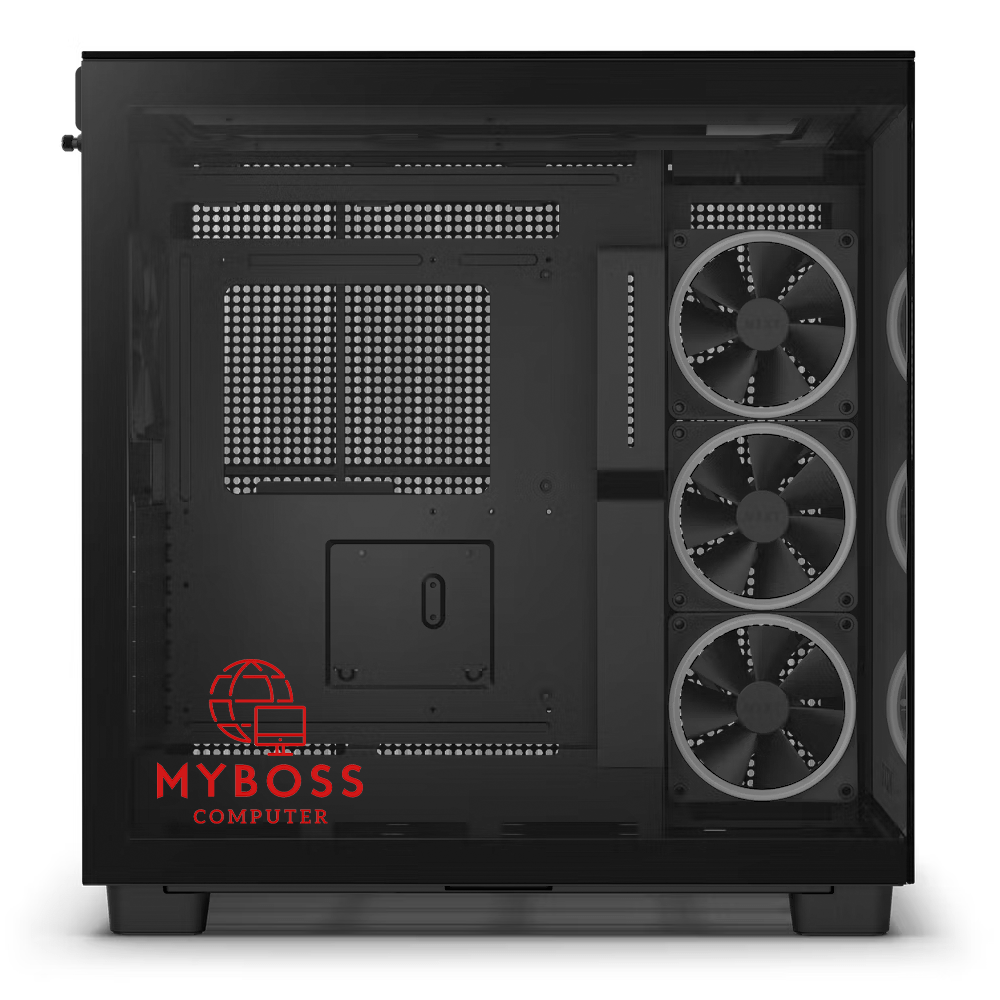 Vỏ Case NZXT H9 Elite - Black (3 Fan RGB)