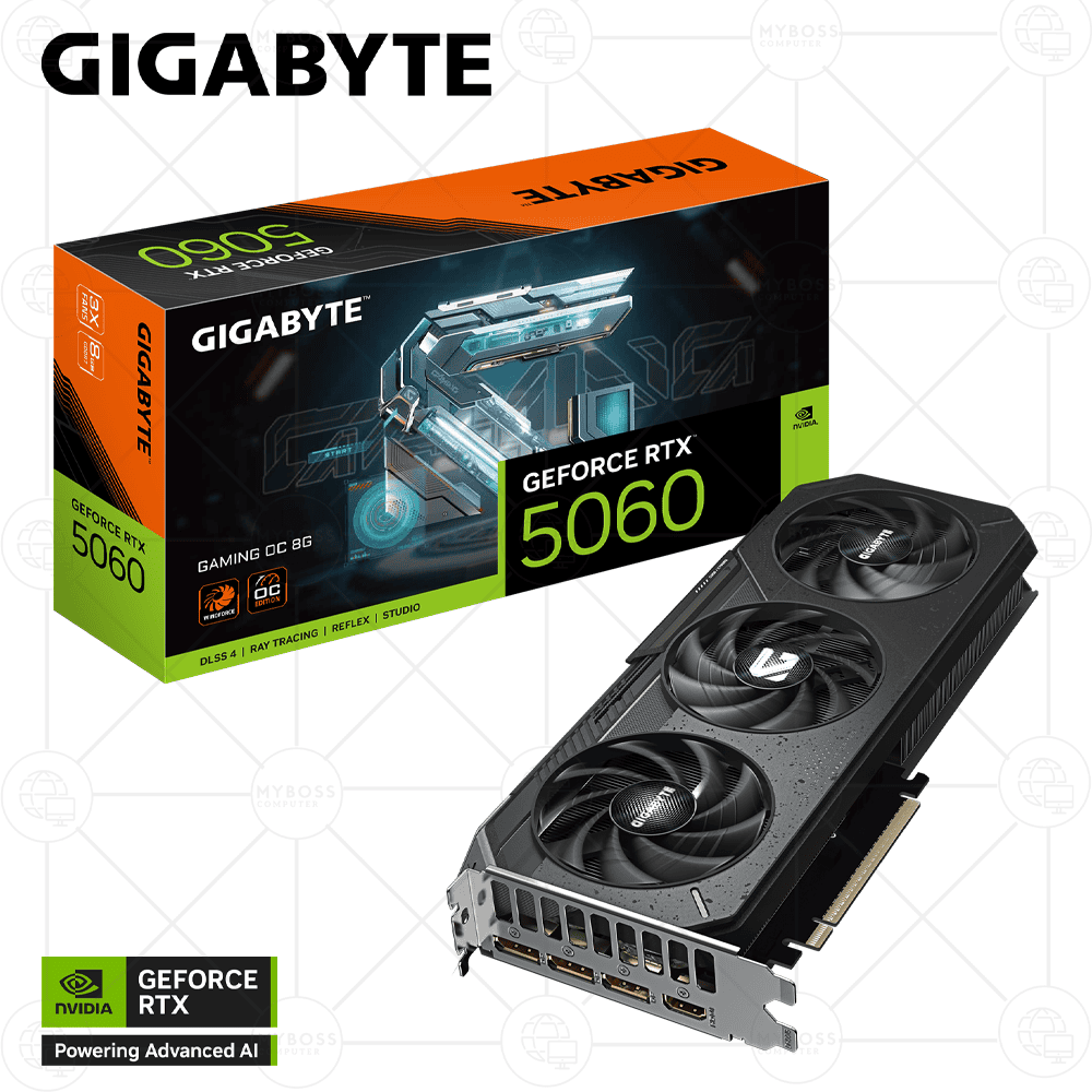 VGA GIGABYTE RTX 5060 GAMING OC 8G