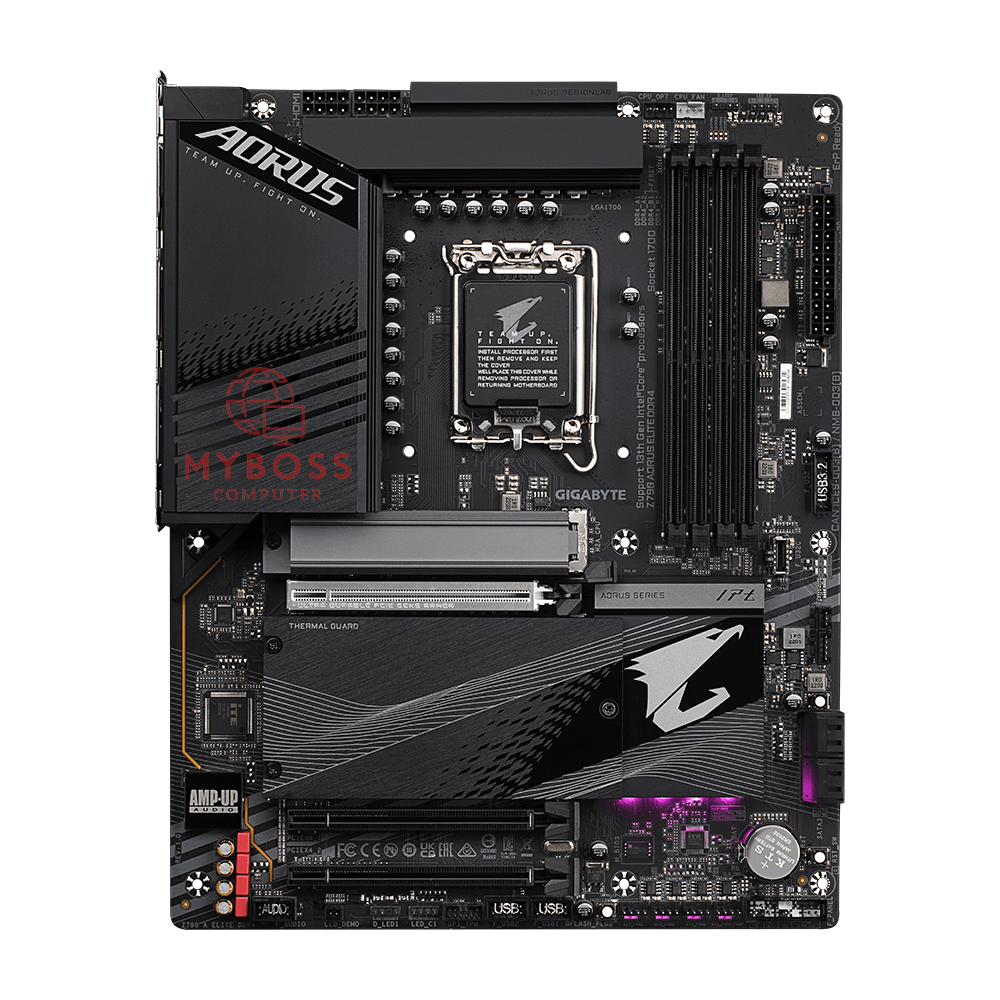 Mainboard Gigabyte Z790 AORUS ELITE DDR4 (Intel Z790, Socket 1700, ATX, 4 khe Ram DDR4)