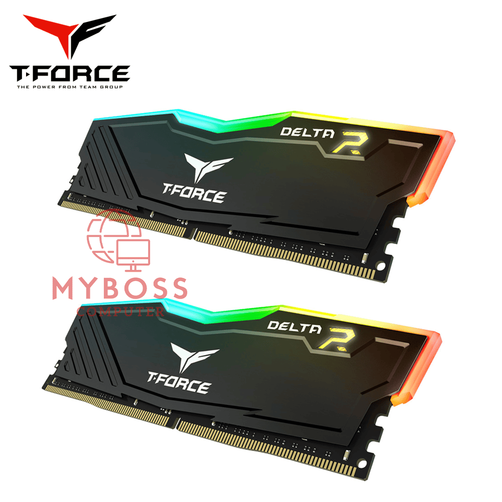 RAM TeamGroup T-FORCE Delta RGB 32GB (16GB*2) DDR4 3200MHz