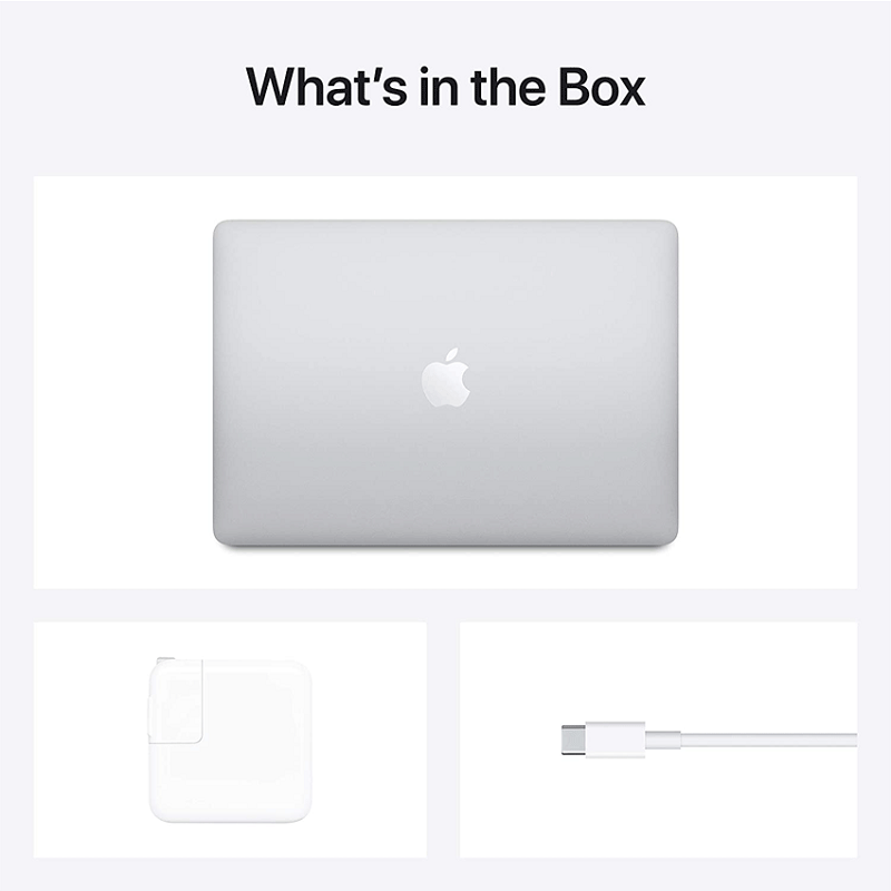 Laptop Apple Macbook Air 13 (MGN93SA/A) Apple M1/ 8GB RAM/ SSD 256GB/ 13.3in IPS/ Mac OS/ Màu bạc